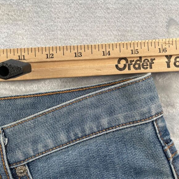 Guess Jeans Womens 30 Bootleg Mid-rise 31" Waist x 27" Inseam Made in USA - Picture 7 of 14